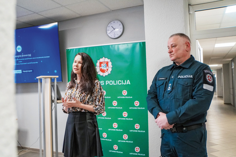 Beveik metus Lazdijų rajono policijos komisariatui vadovaujantis N. Narkūnas mažoje savivaldybėje mato daug pliusų.