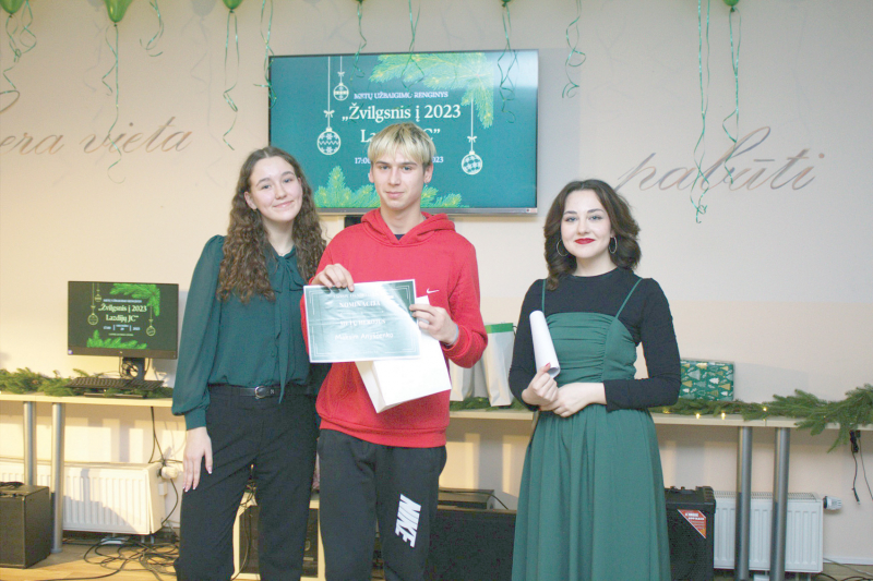 M. Anišenko sulaukė Lazdijų jaunimo įvertinimo – jam atiteko „Metų herojaus“ nominacija.