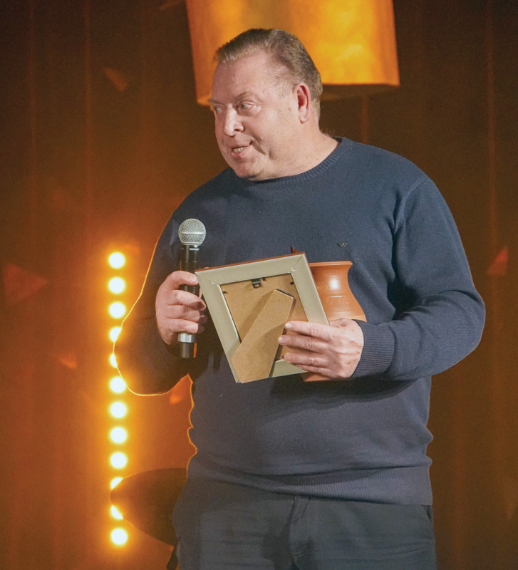 „Kojos neneša, bet dar šoku“, – sako R. Revuta. Lazdijų r. sav. nuotr.