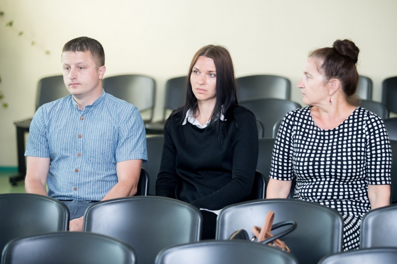 <strong>Evaldas Baguckas, Lina Baguckienė, Vilija Baguckienė.</strong>