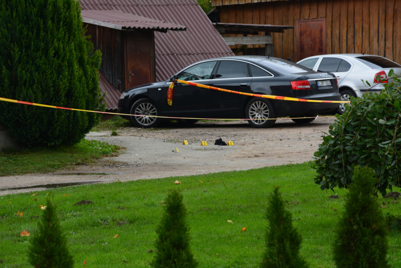 Vakar įvykio vietoje Lazdijuose dirbo policijos pareigūnai.<br /> 