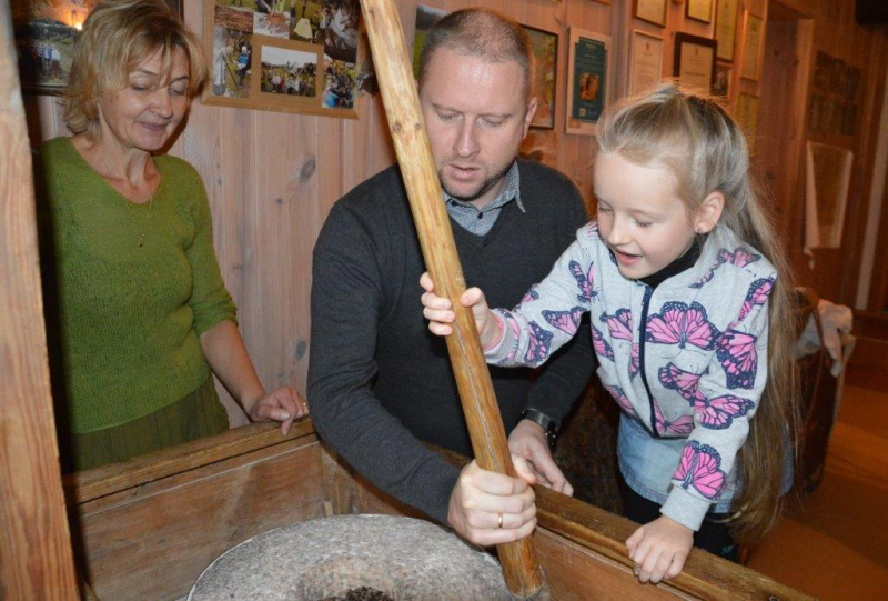 Ekologine edukacija „Grikuco“ sodyboje.