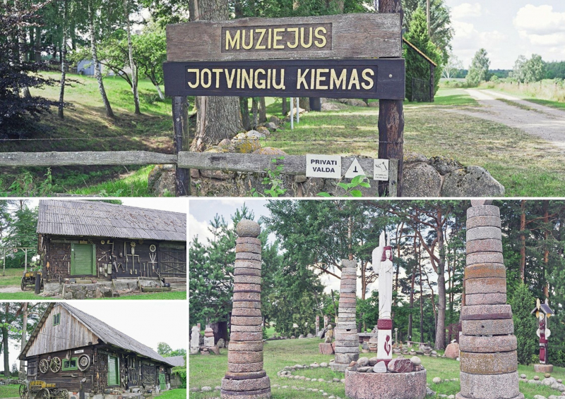 Jotvingių kiemas.