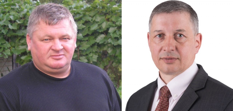 <strong>Nors Lazdijų rajono savivaldybės tarybos nariai B. Rūtelionis (kairėje) ir S. Petrauskas yra medžiotojai, tačiau nuo vilko nukentėjo ir jų ūkiai.</strong>