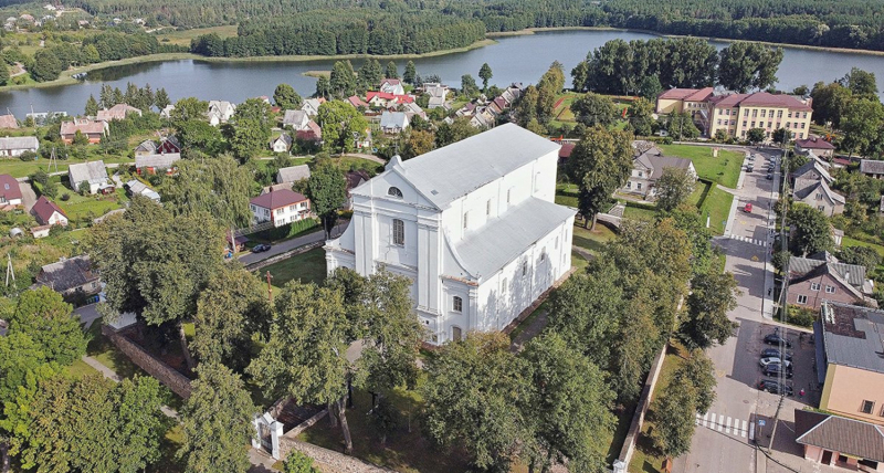 Veisiejų Šv. Jurgio bažnyčia.
