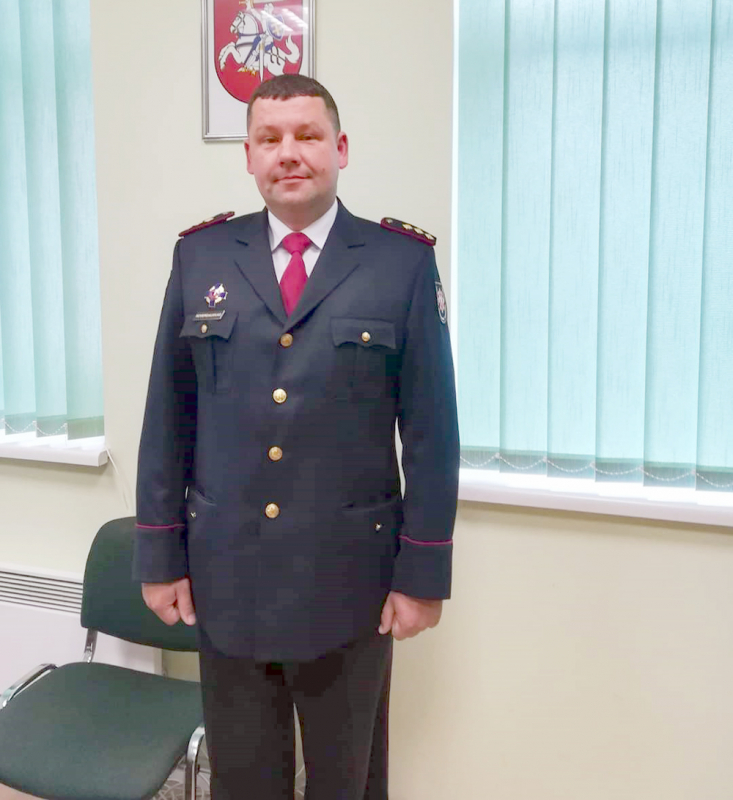 Akcijos iniciatorius – Lazdijų priešgaisrinės gelbėjimo tarnybos vyresnysis inspektorius Deivydas Neverdauskas.