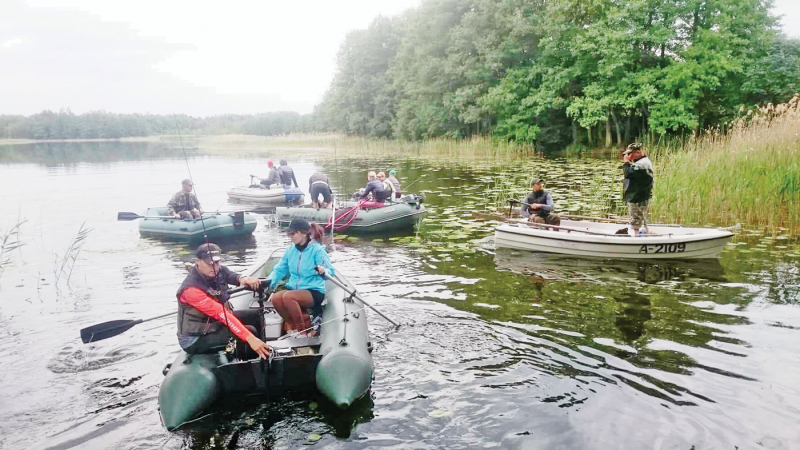 Žvejų varžybos Akmenių ežere 2018 m.